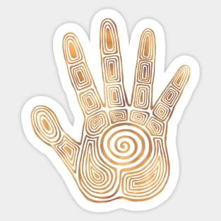 Healing Hand Sticker